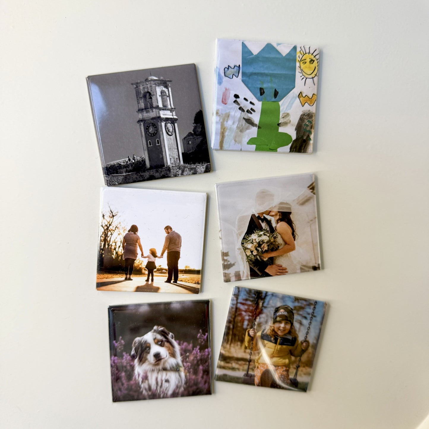 Gepersonaliseerde magneten set van 6