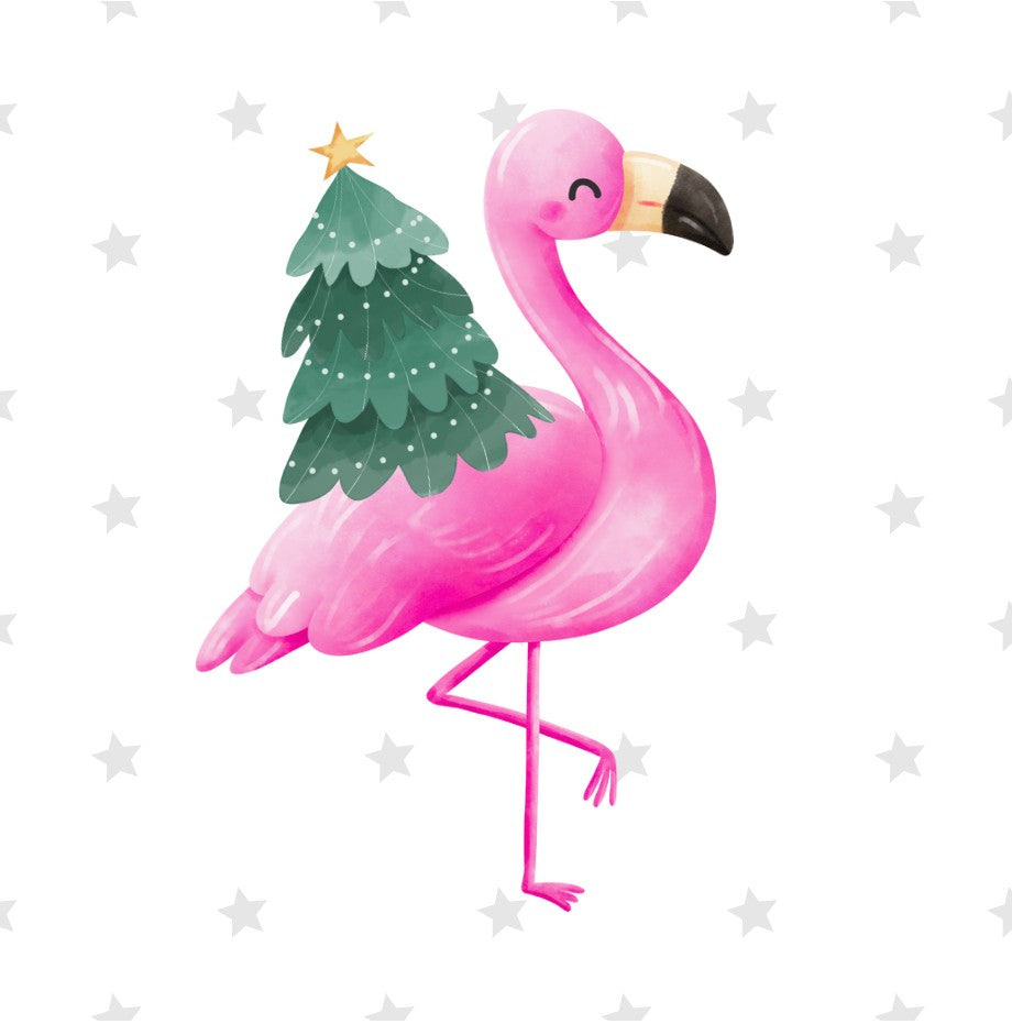 Kerst Flamingo