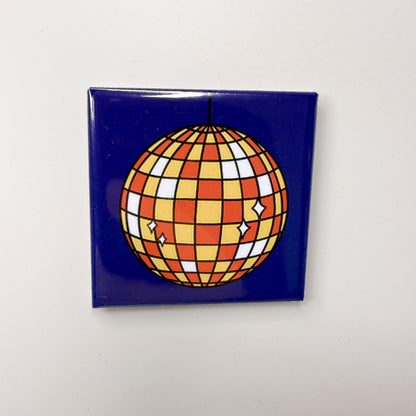 Rood-wit-geel discobal